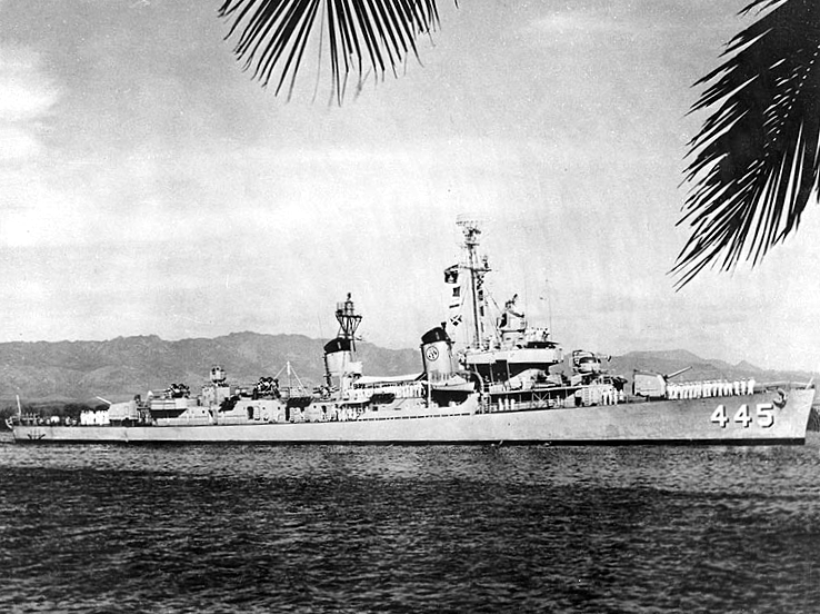 File:USS Fletcher (DD-445) at Pearl harbor, 1964.jpg