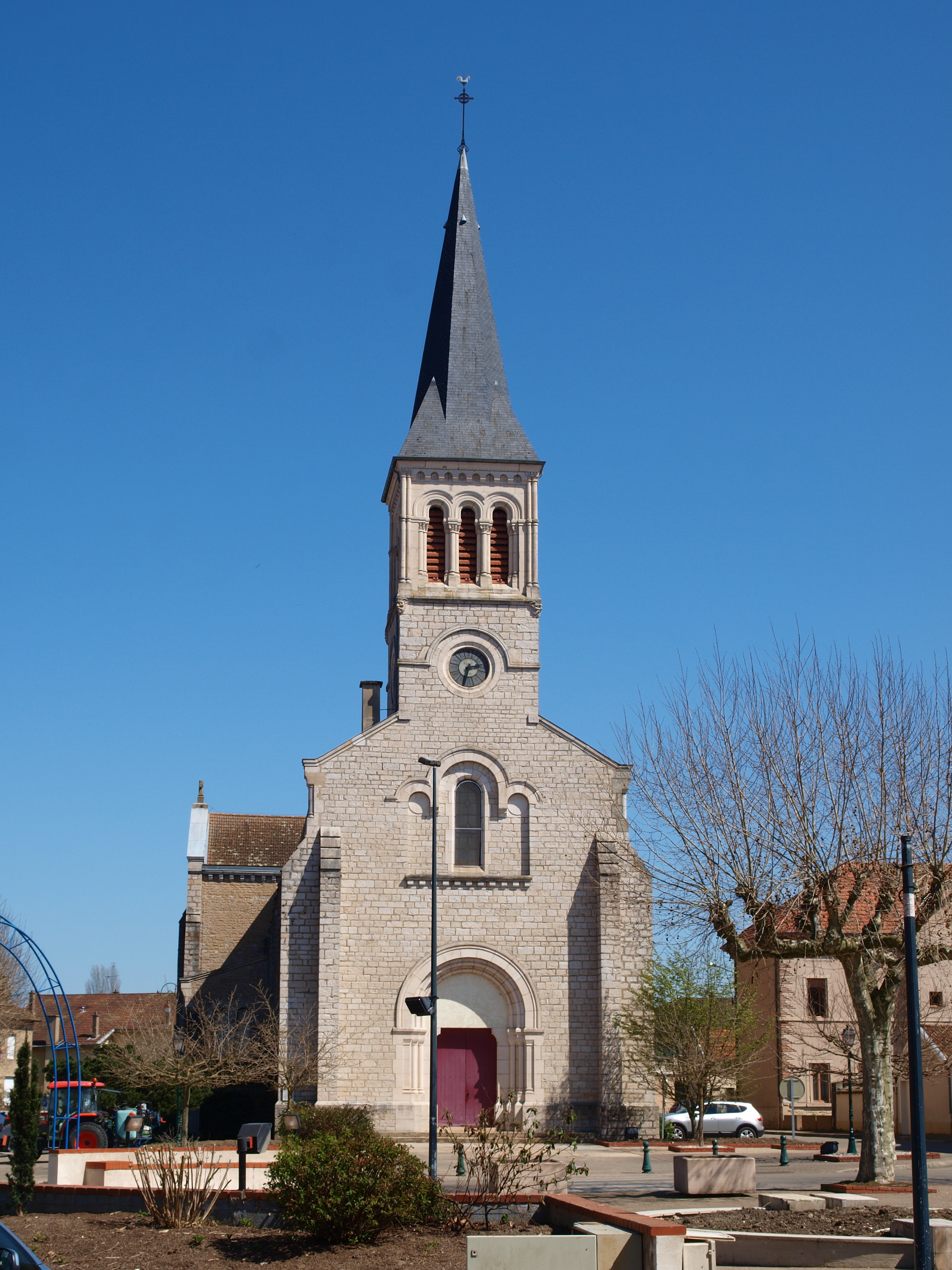 Eglise Saint Martin de Vonnas  France Auvergne-Rhône-Alpes Ain Vonnas 01540