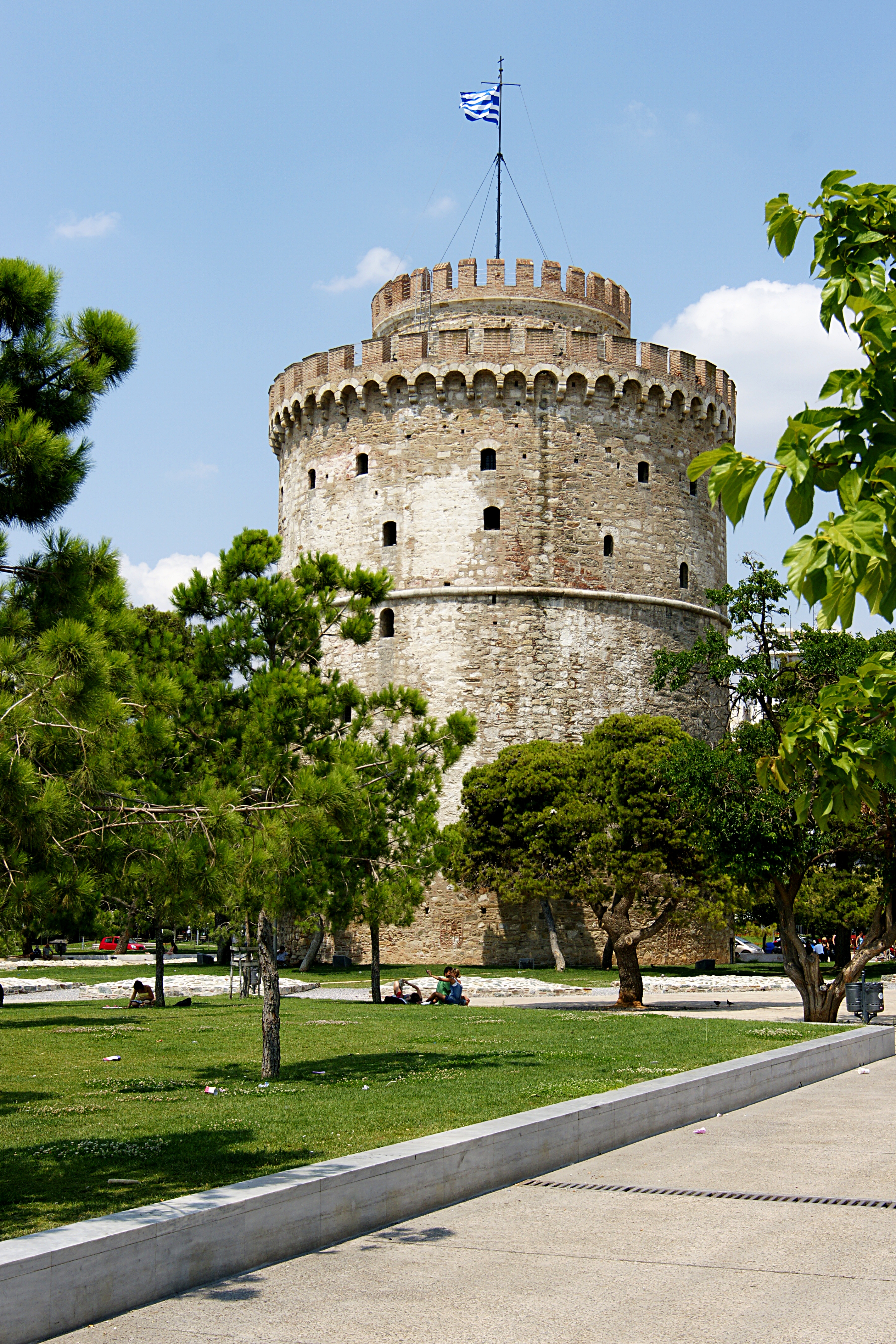 White Tower in Thessaloniki "Mother Of Israël"