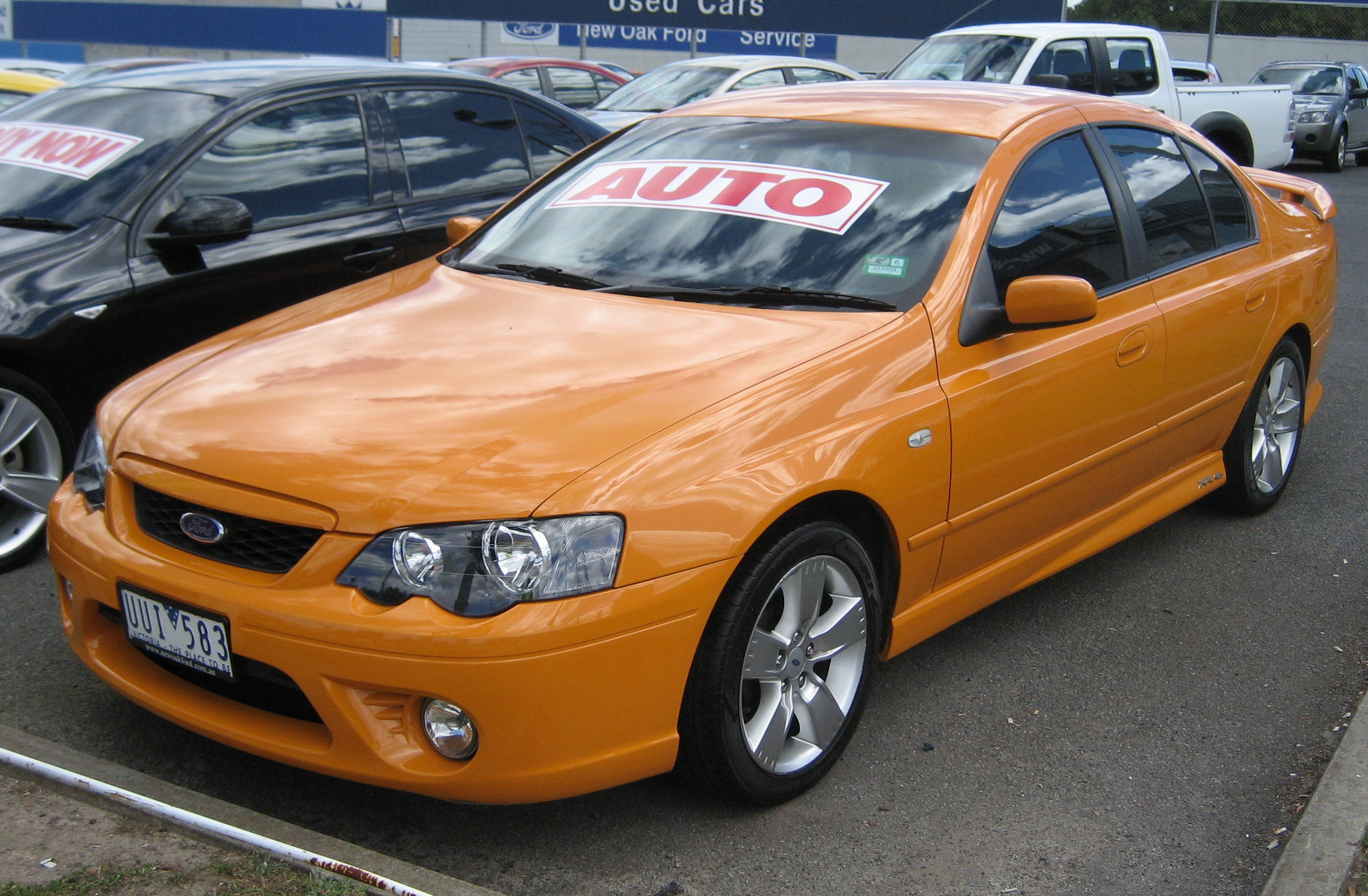 Ford Xr6 Colour Chart