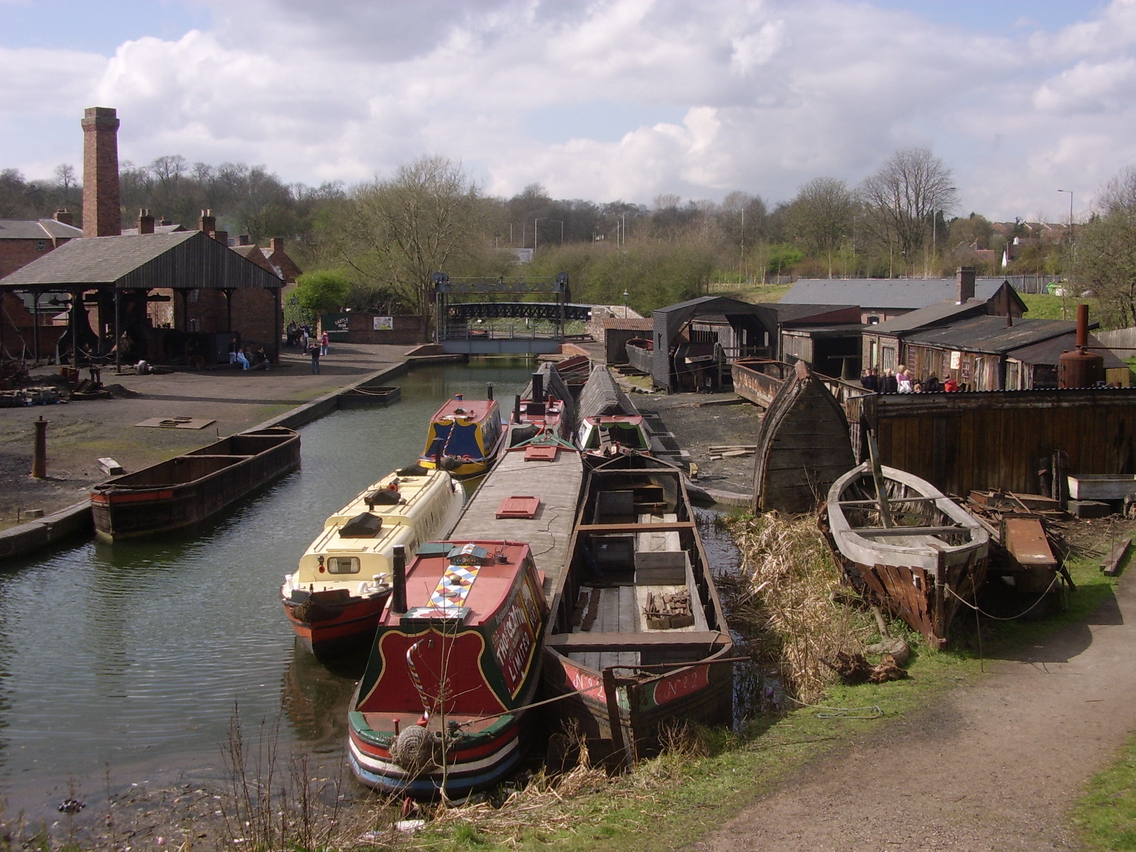 Black Country Living Museum boat dock