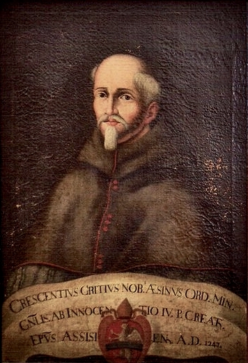 File:Crescenzio Grizi da Jesi, ministre général de l'ordre des frères mineurs à partir de 1244..jpg