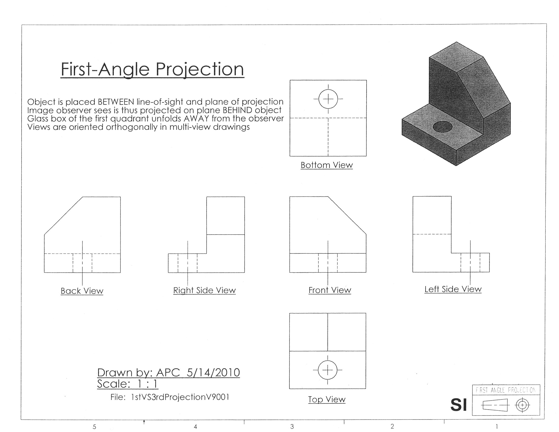 Replace object. First Angle Projection. Third Angle Projection. First Angle Projection and third Angle. 3rd Angle Projection.