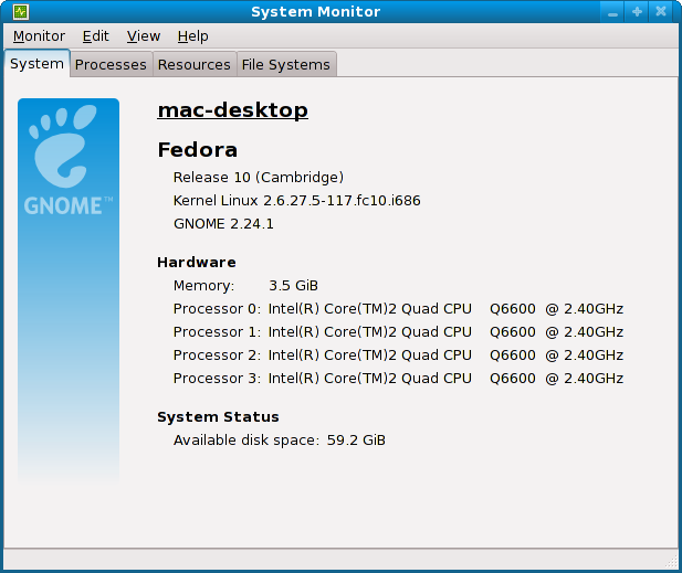 File:GNOME system monitor 2.24 (2008, 09) on Fedora 10.png