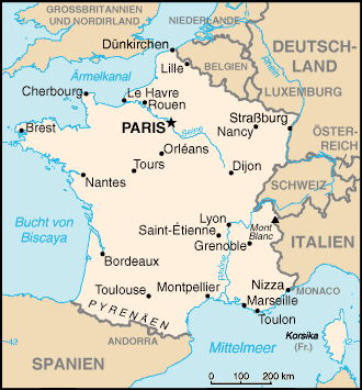 31+ Frankreich Landkarte Background