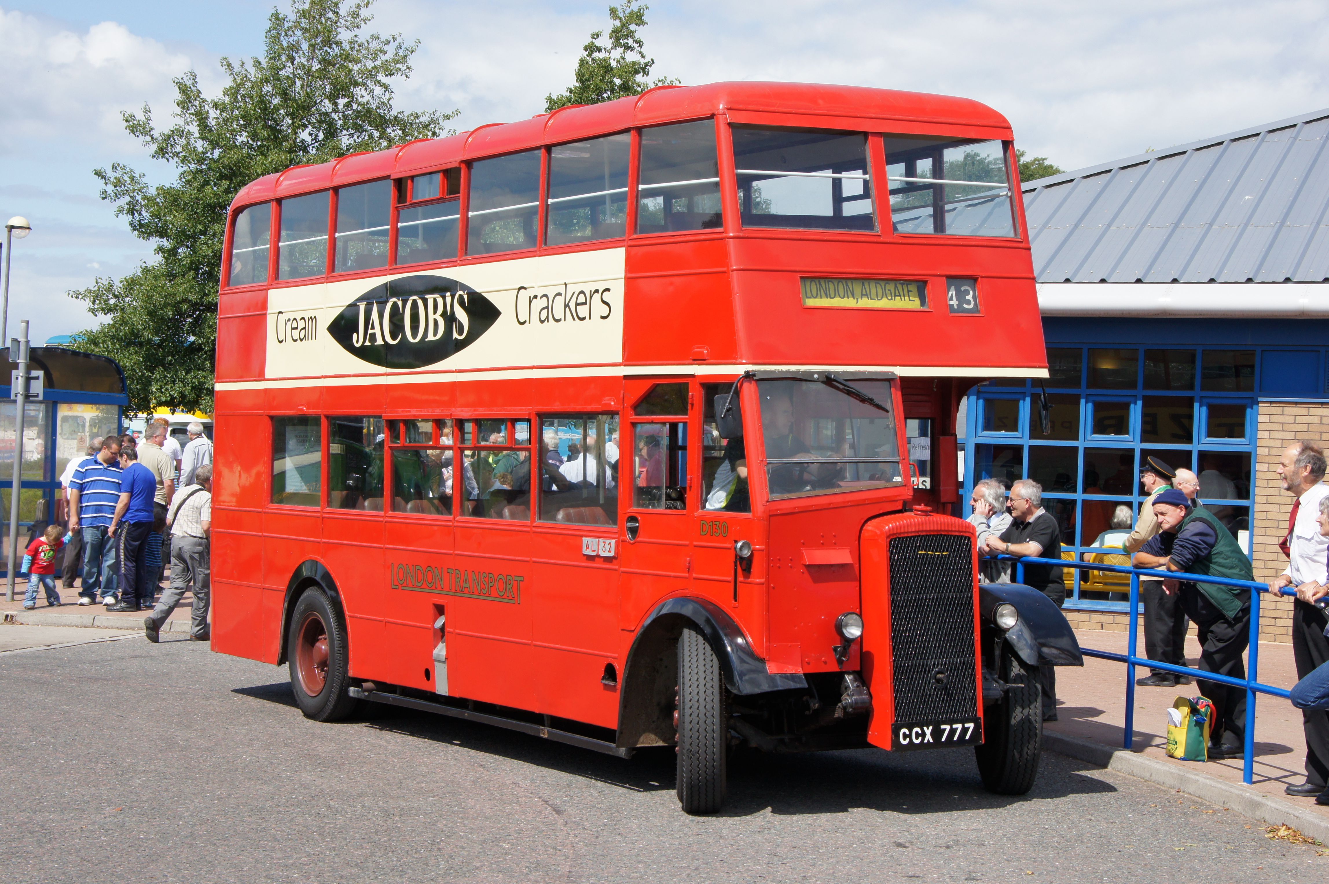 File:London Transport bus D130 (CCX 777), 2011 Bristol ...