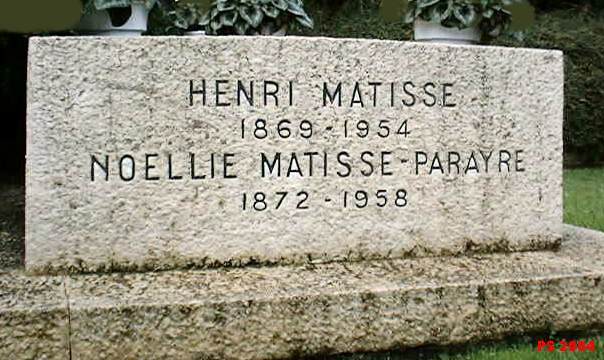 Grafsteen van Matisse