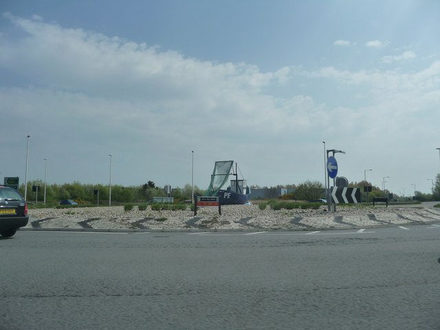 File:Poole , Holes Bay North Roundabout - geograph.org.uk - 1263508.jpg