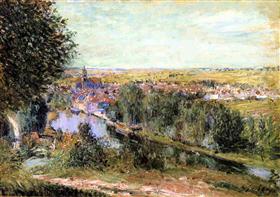 File:Sisley - view-of-moret-1880.jpg