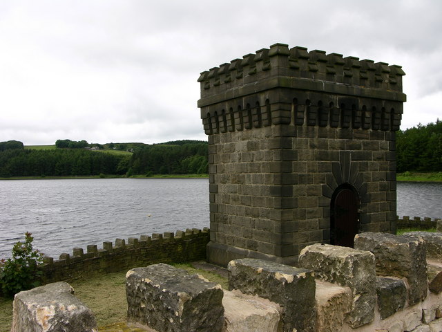 File:Water Tower, Turton and Entwistle Reservoir - geograph.org.uk - 477061.jpg