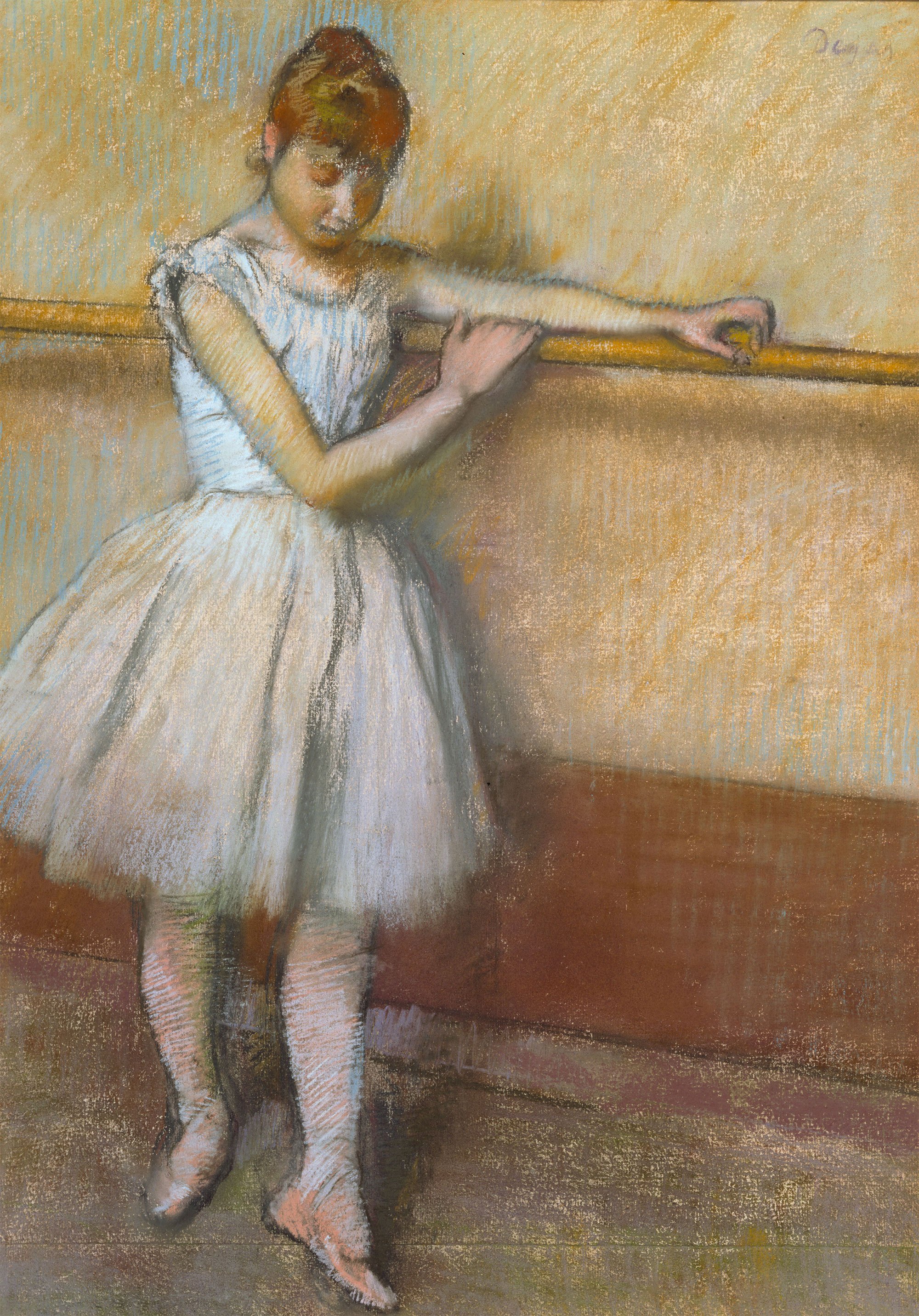 Edgar Degas, Danseuse vue de dos: Port de bras, 1875-85, c