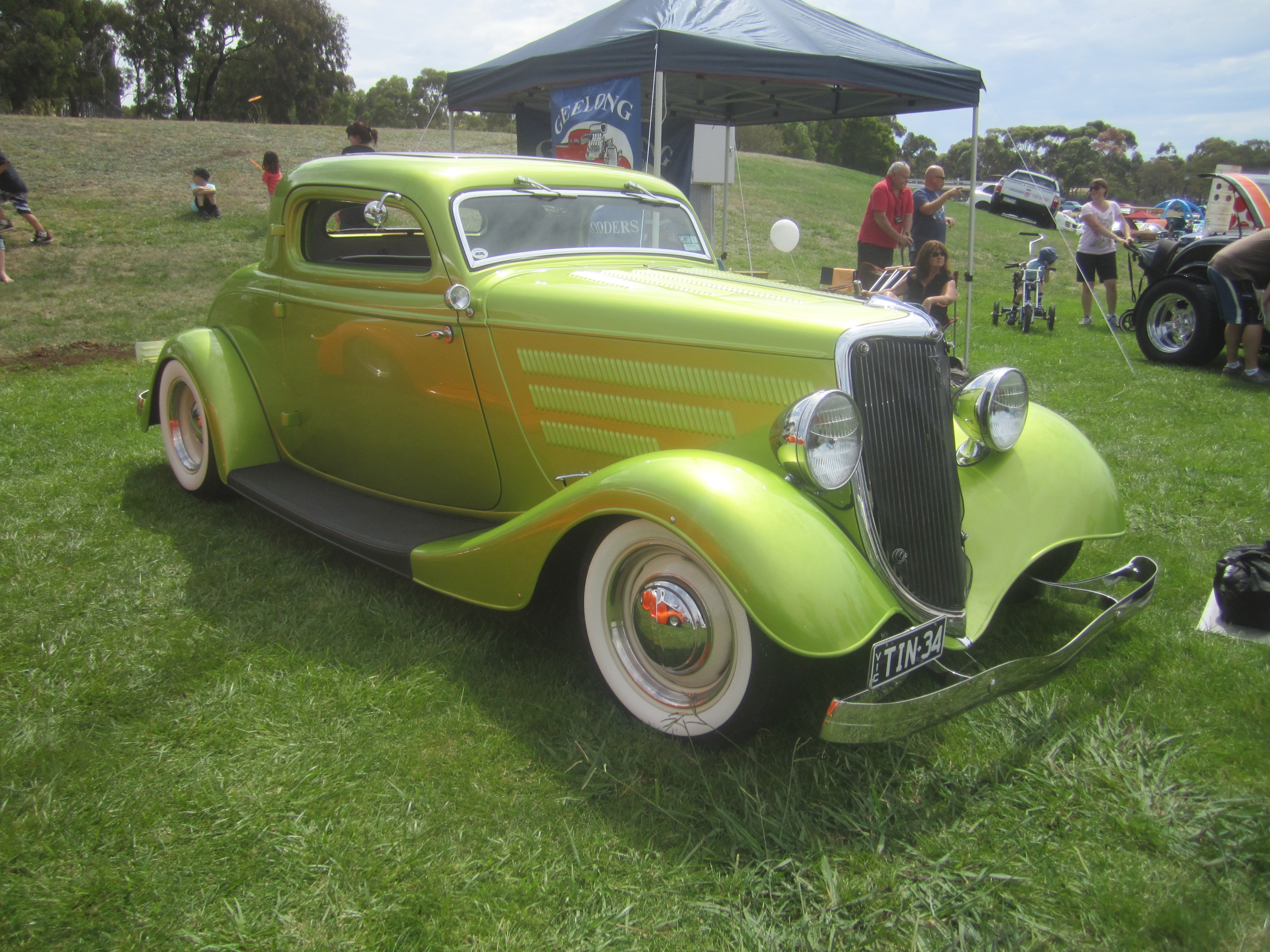 1934 Ford 3 window coupe original #10