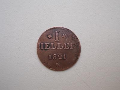 File:1 heller 1821 obverse.jpg