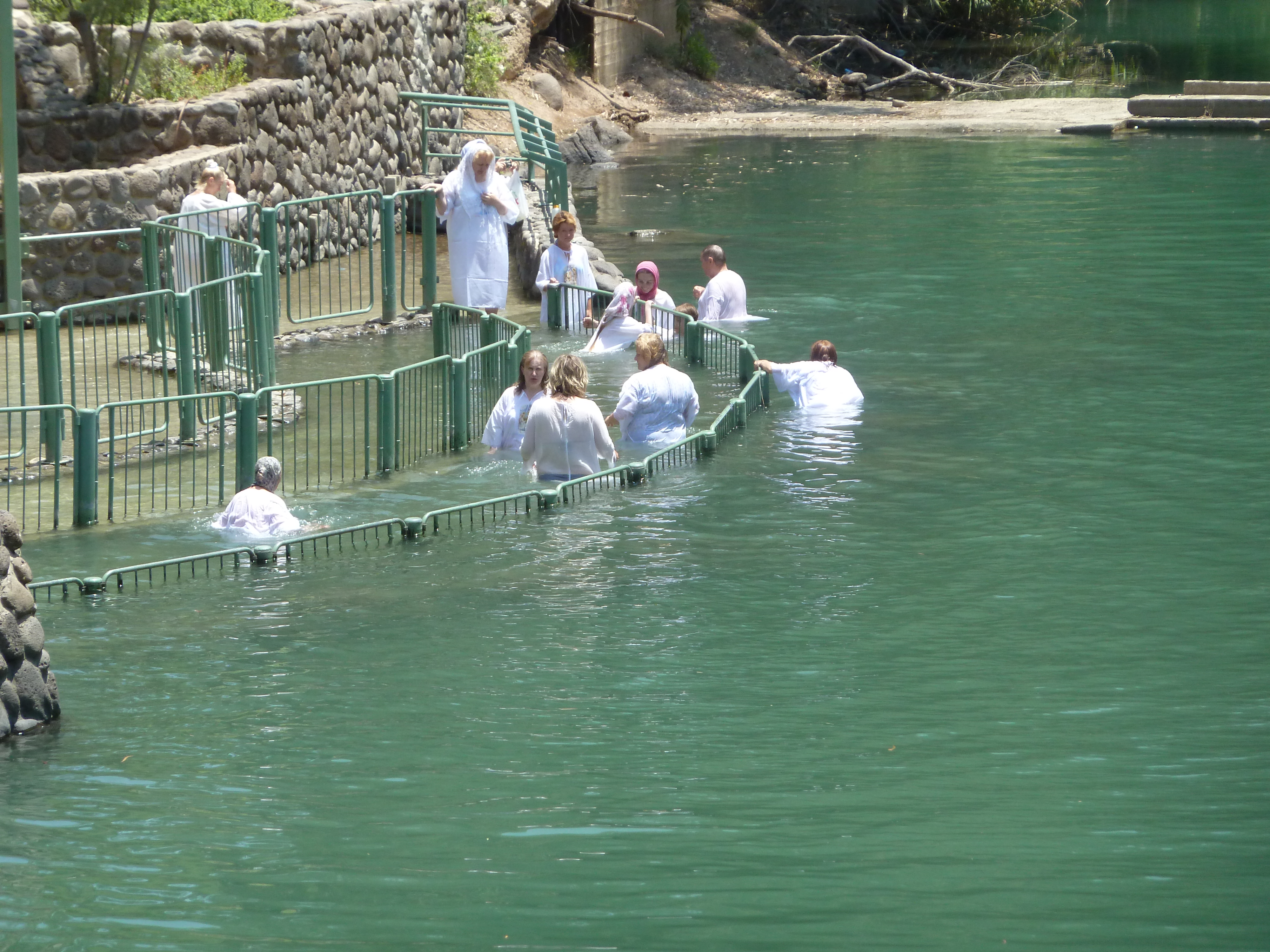 Baptism in Jordan River P1020553.JPG