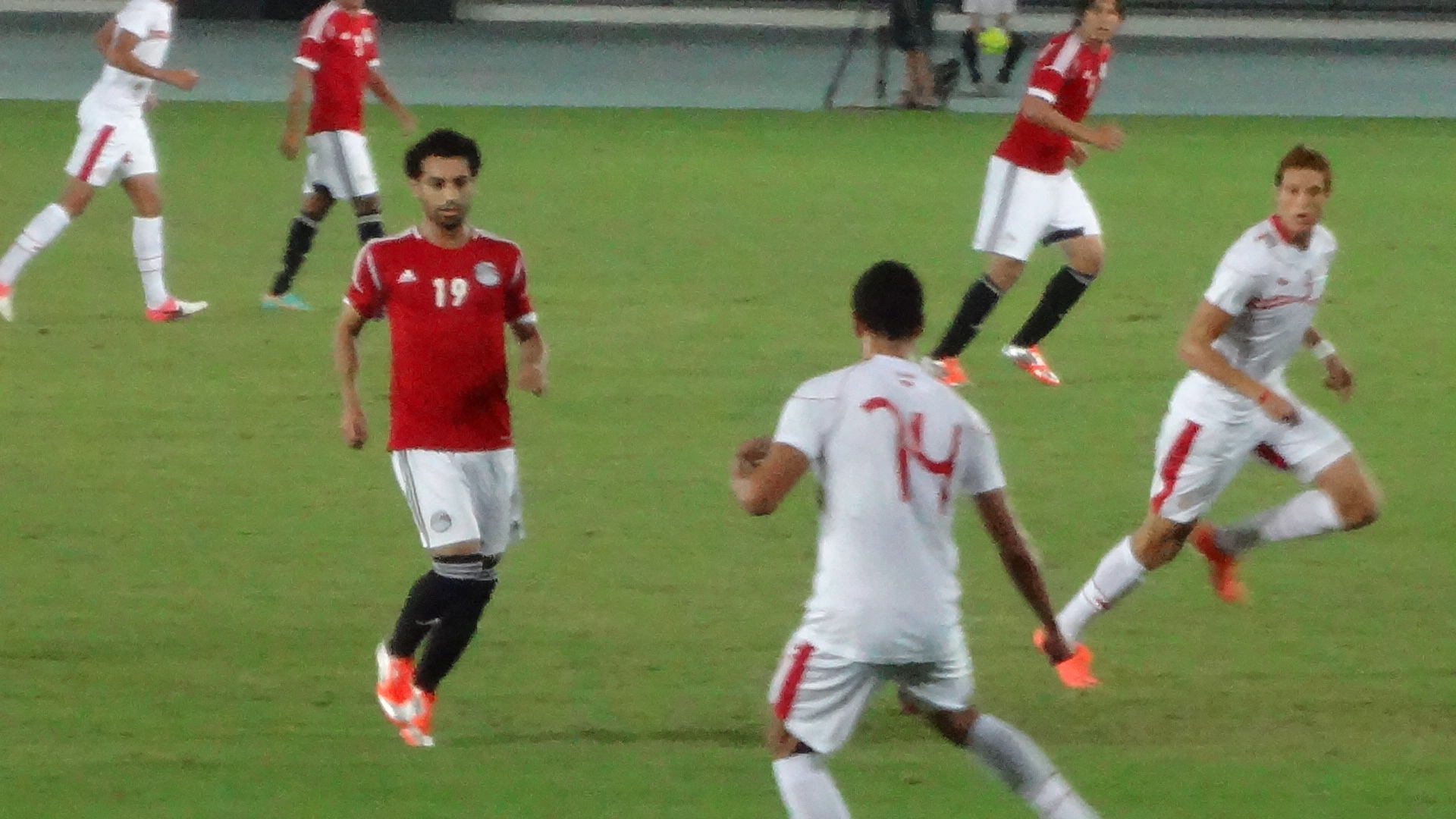 Egyptian soccer rivalries' jerseys