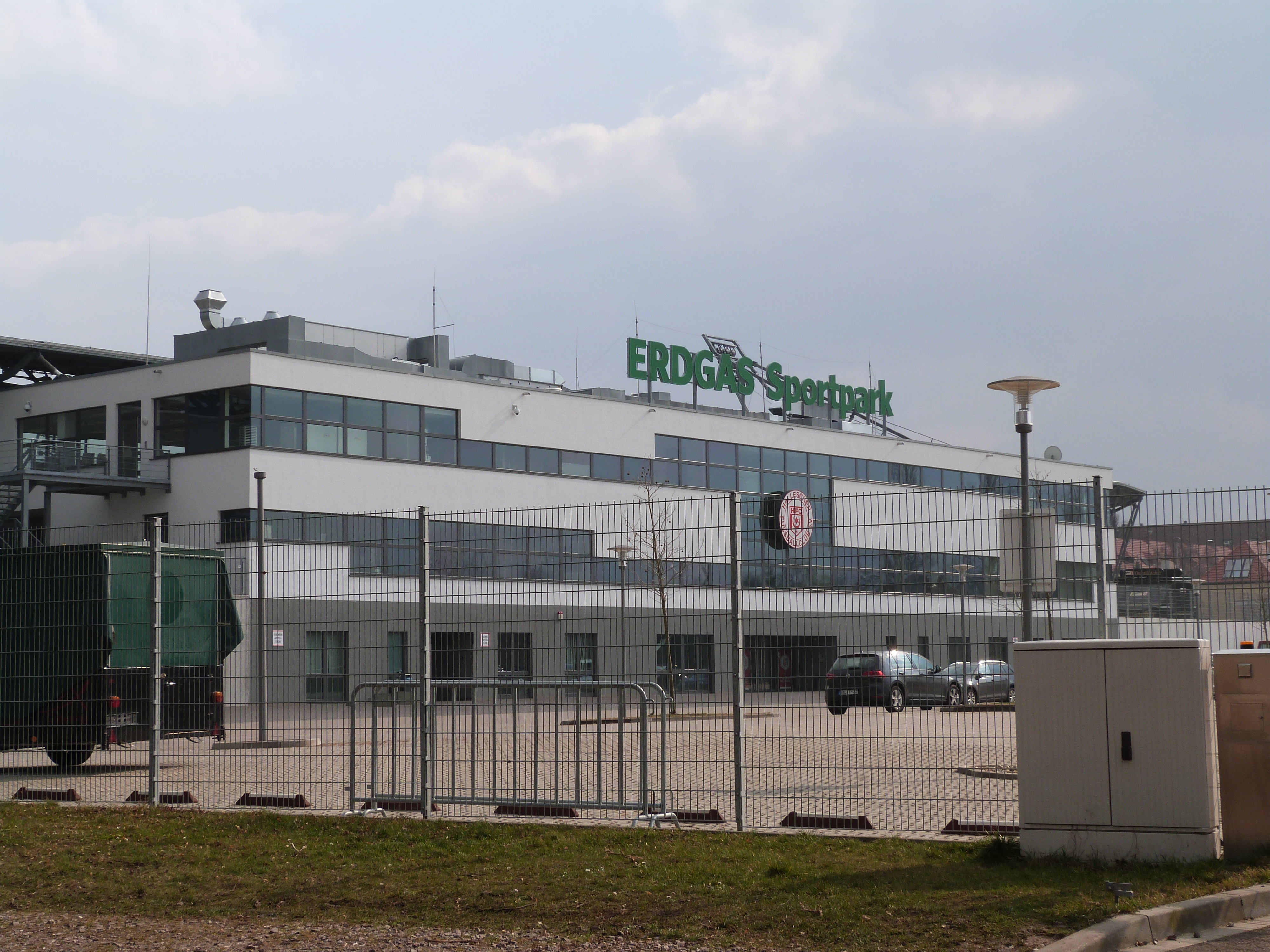 Der Erdgas Sportpark im März 2016