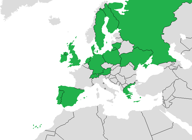 Карта 2007 года
