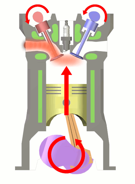 cycle exhaust