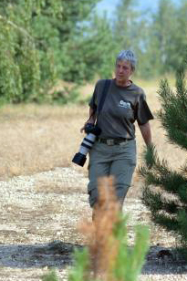 Heidrun Heidecke August 2014 in Goitzschewildnis