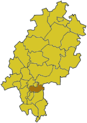 Lokasi Offenbach di Hessen