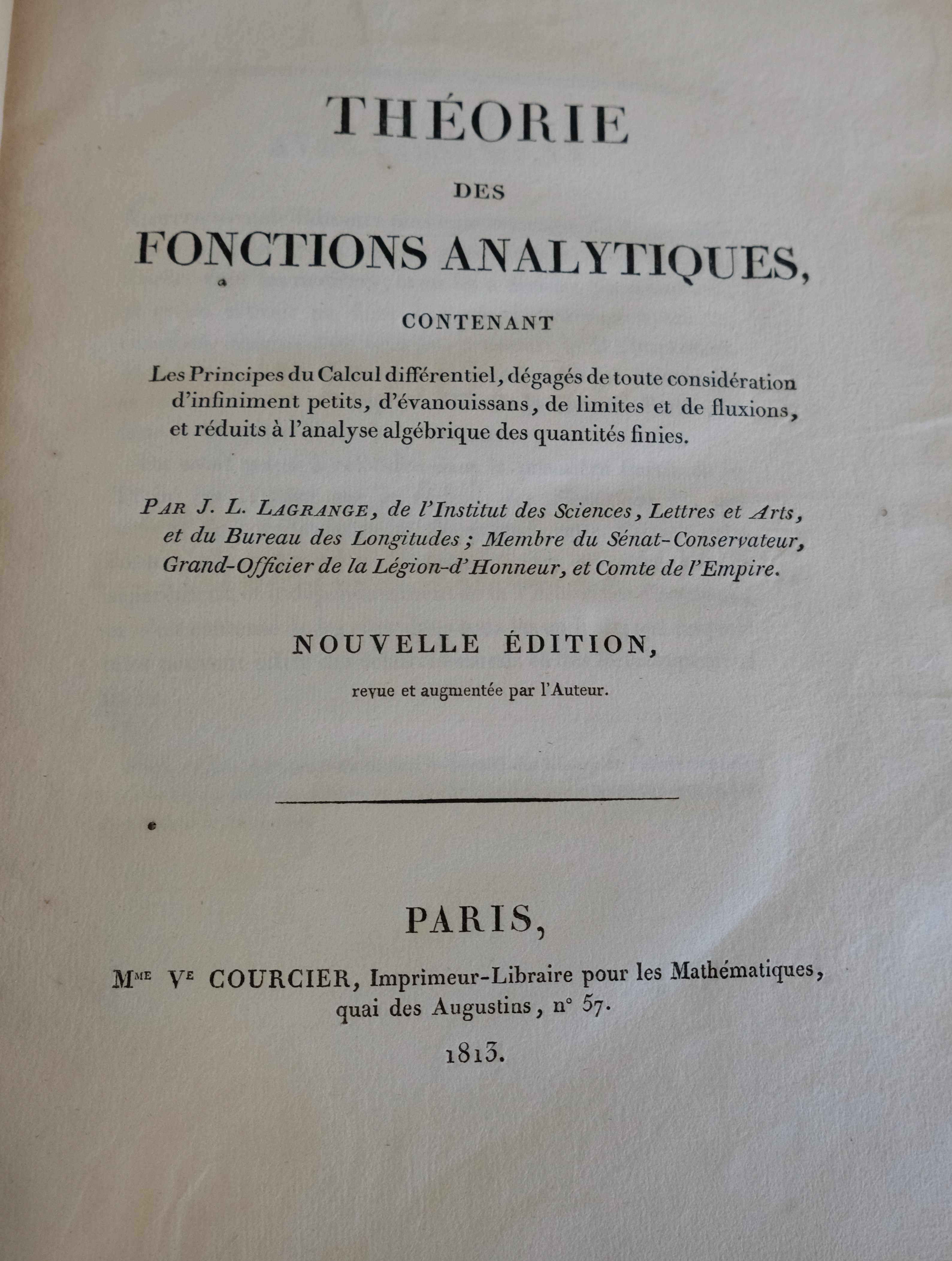 Joseph-Louis Lagrange (1736 - 1813) - Biography - MacTutor History of  Mathematics