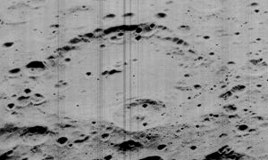 Oblique Lunar Orbiter 5 view of Mach crater. Mach crater 5028 med.jpg