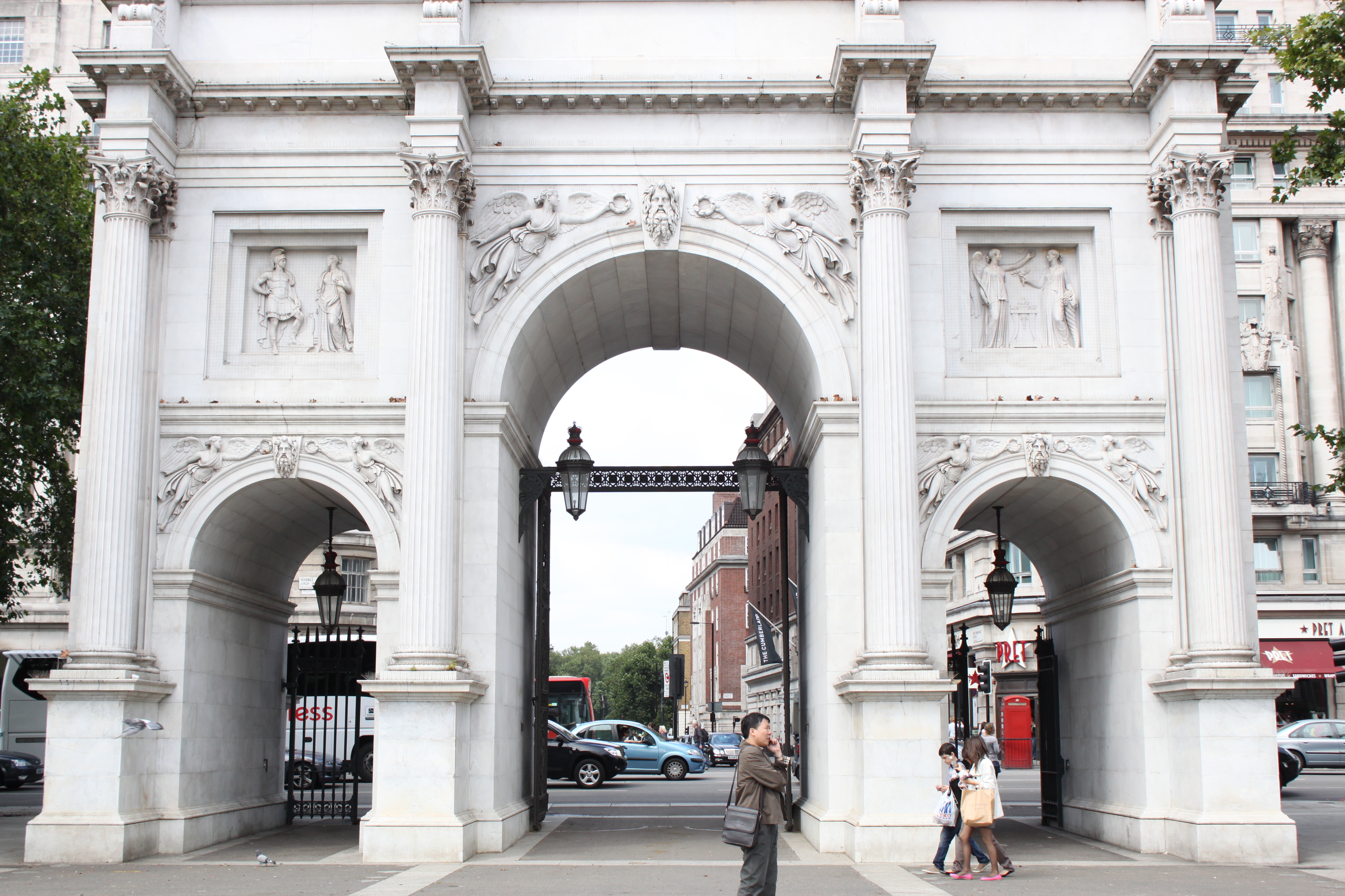 Триумфальная арка в Лондоне. Лондонская арка. Marble Arch London. Мраморная арка.