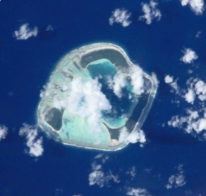 Motu One (Society Islands) Atoll in French Polynesia