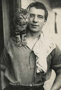 Mrs Chippy Cat who accompanied Sir Ernest Shackletons Imperial Trans-Antarctic Expedition