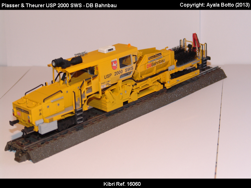 File:Plasser & Theurer USP 2000 SWS DB Bahnbau Kibri 16060 Modelismo Ferroviario Model Trains Modelleisenbahn modelisme ferroviaire ferromodelismo (9856278866).jpg