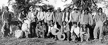 Ute and Paiute Native Americans involved in the 1923 Posey War in southeast Utah Posey War Utah.jpg