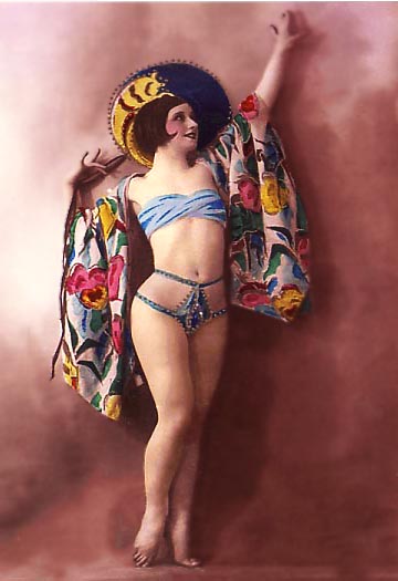 Fransk erotisk postkort fra 1920