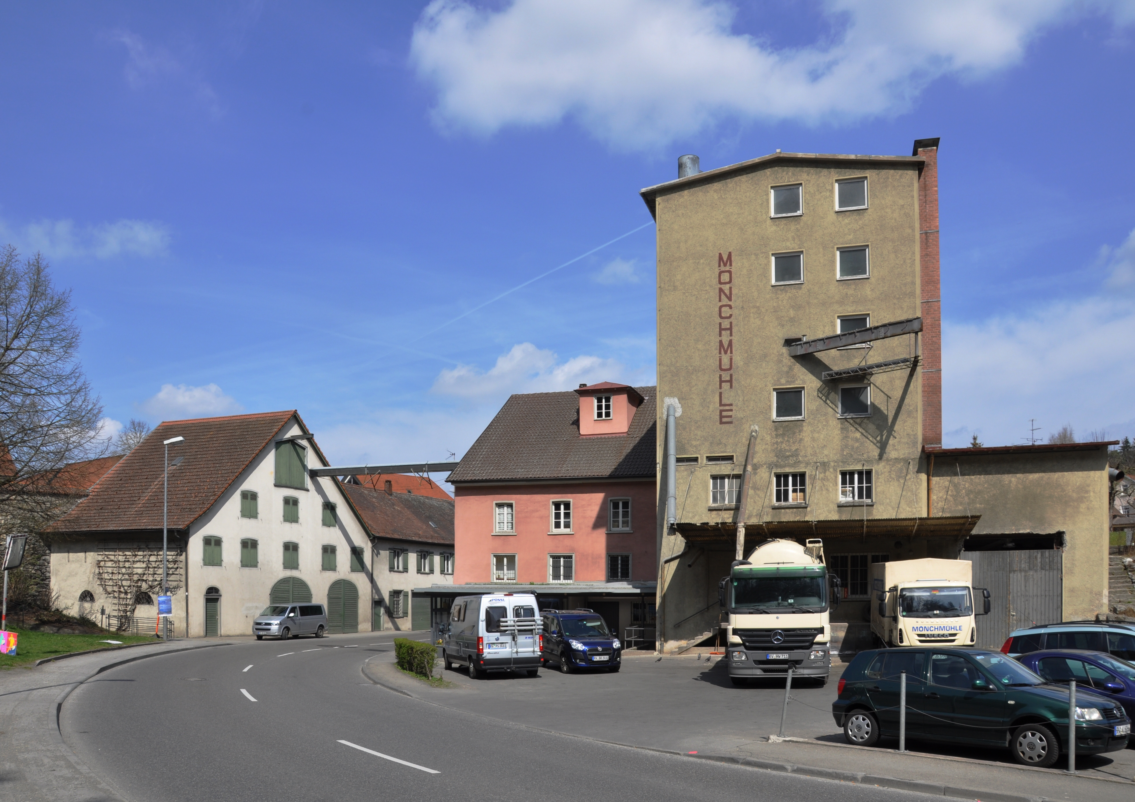 Ravensburg, Mönchmühle an der Leonhardstraße