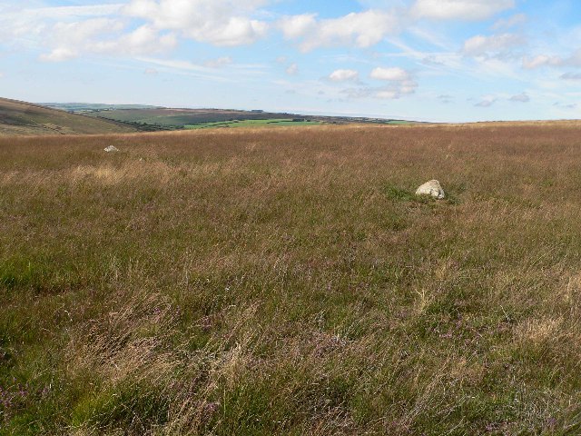 File:Stone Circle on Withypool Hill - geograph.org.uk - 53966.jpg