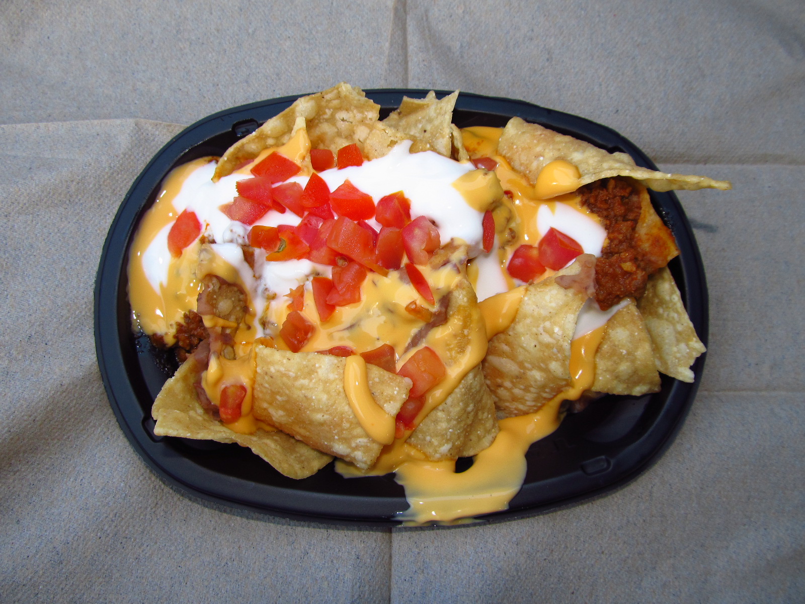 taco bell nachos supreme