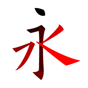 Chinese character strokes