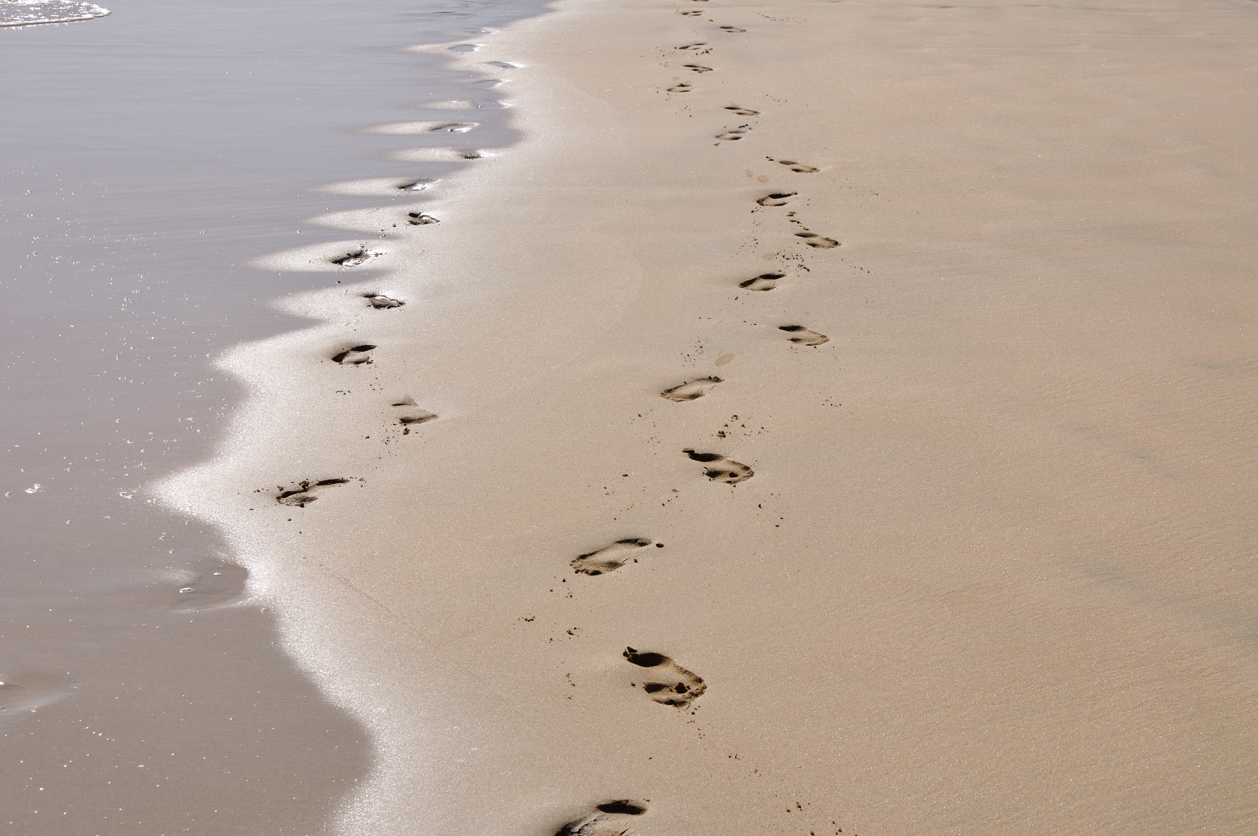 footprints poem words only