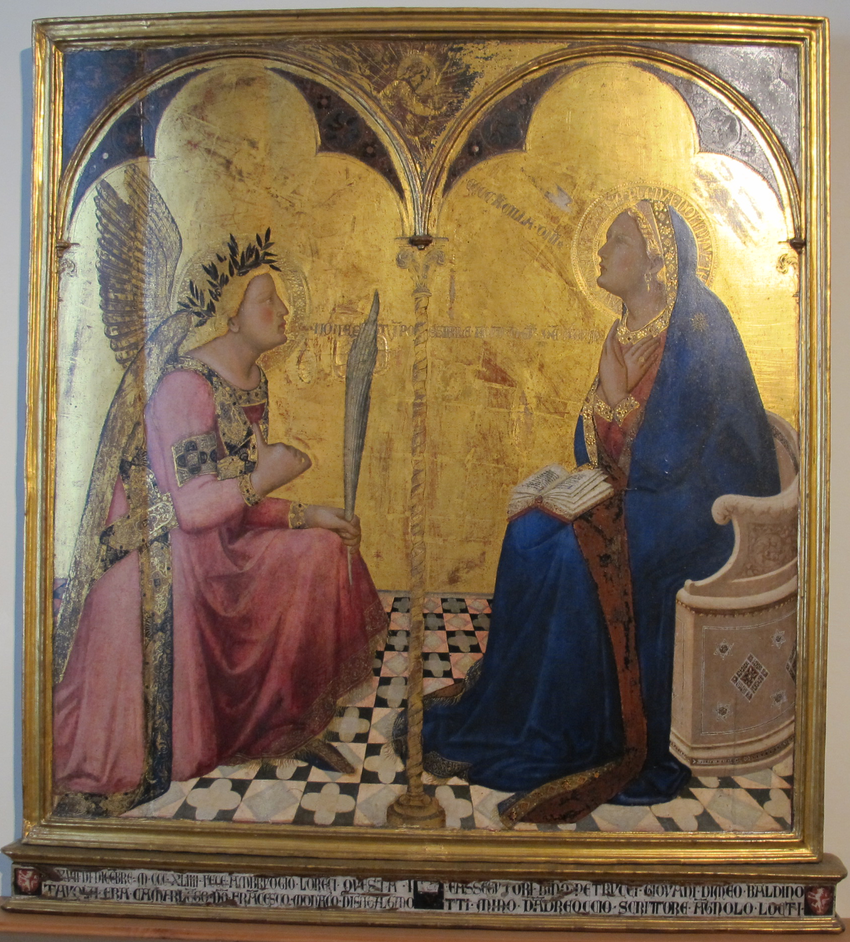 annunciazione ambrogio lorenzetti