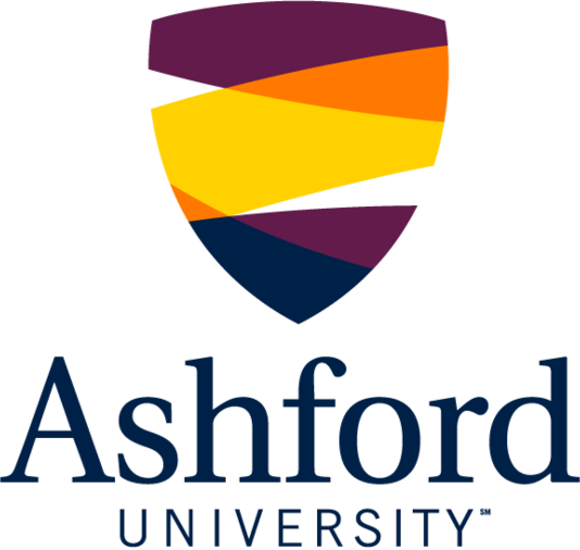 What types of degrees are offered online by Ashford University?