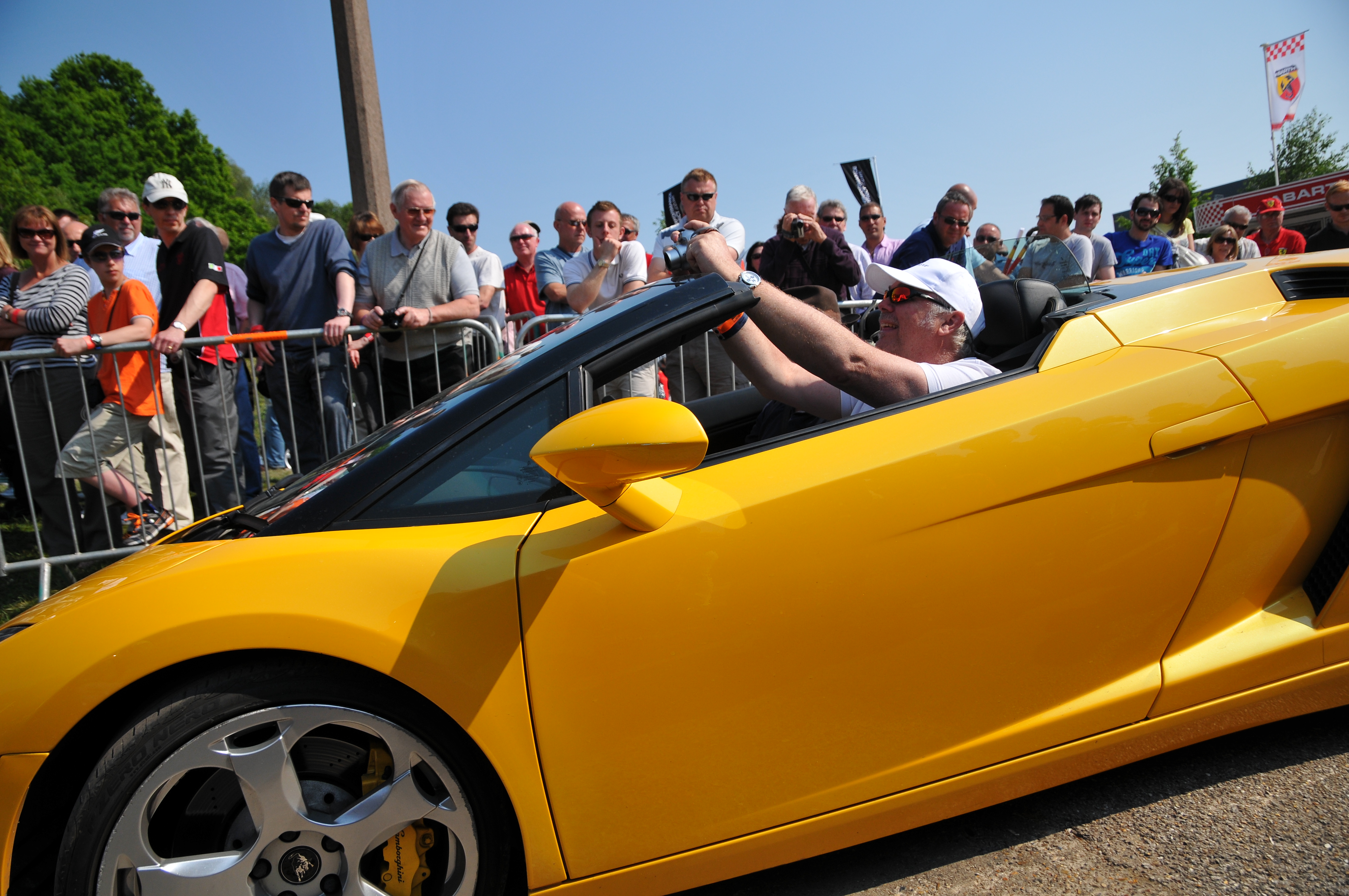 Lamborghini Gallardo 2013 желтая