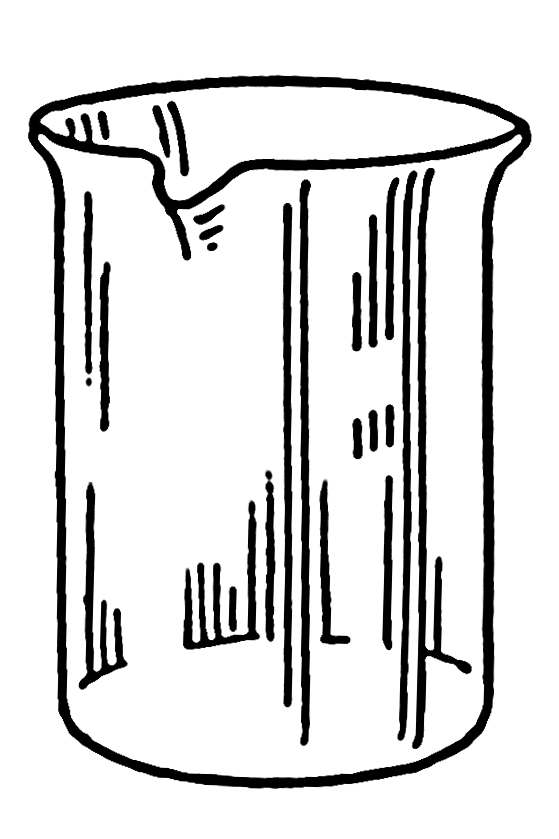 beaker drawing