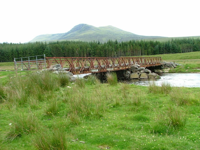 File:Bridge on the River Bran - geograph.org.uk - 497278.jpg