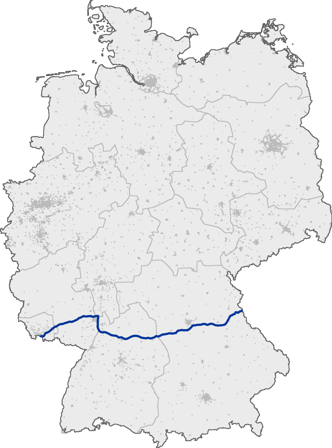 Autobahn map