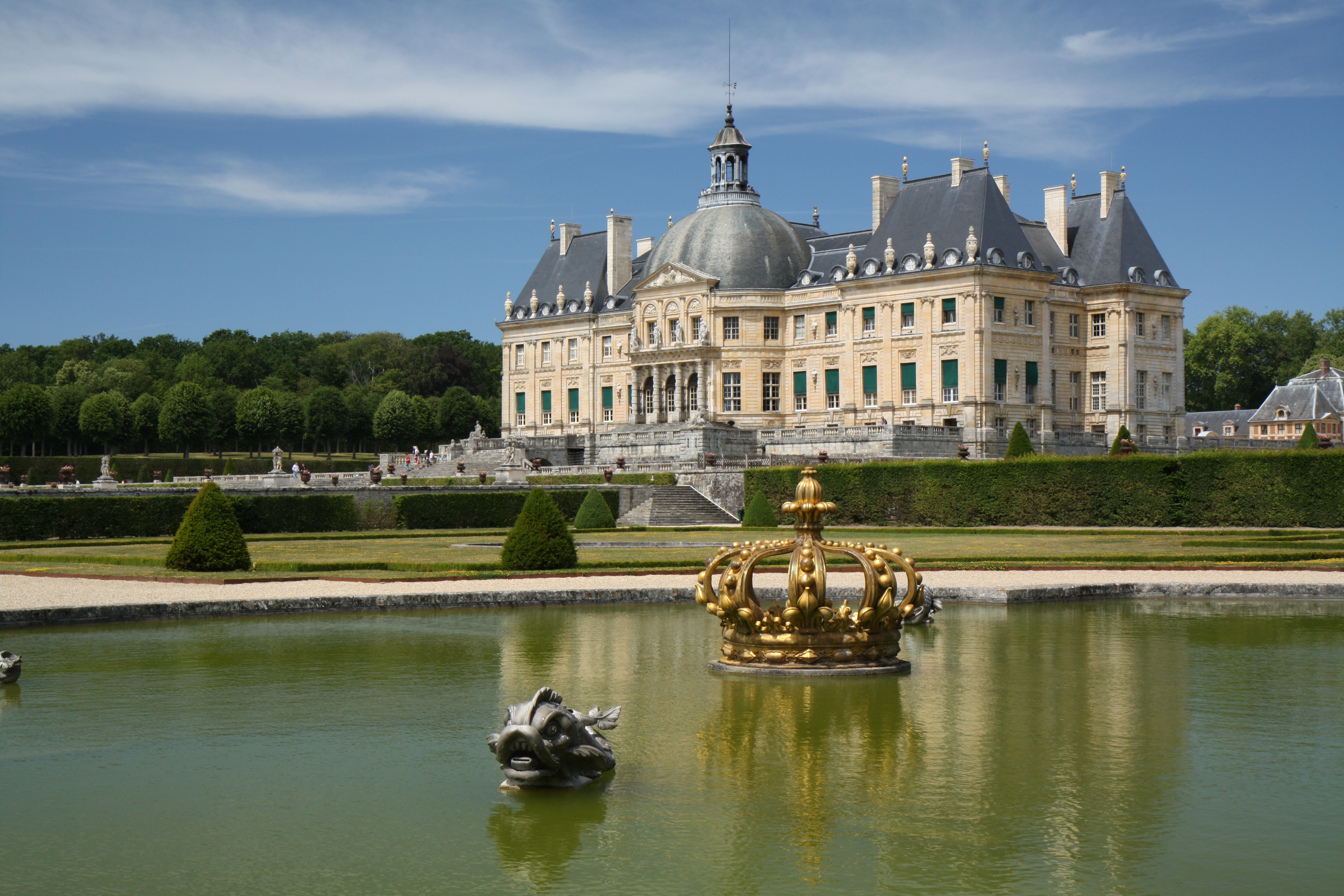 Chateau de Vaux-le-Vicomte, Maincy, Seine-et-Marne, France