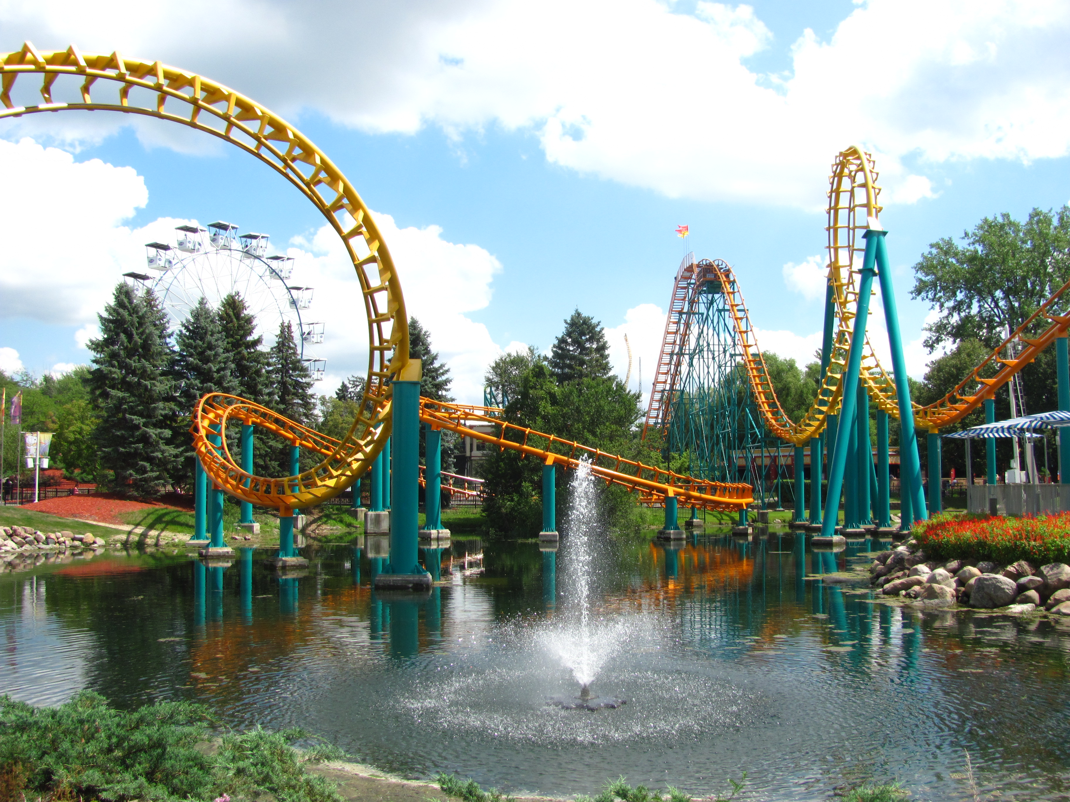 Corkscrew Valleyfair Wikipedia