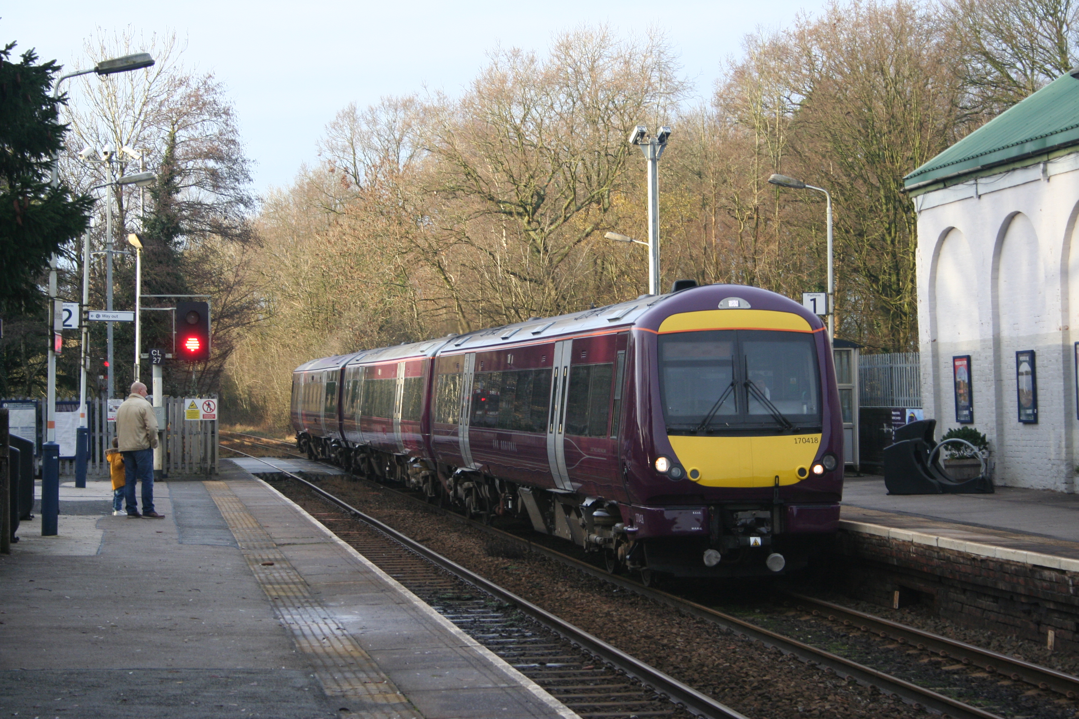 Blythe Bridge railway station