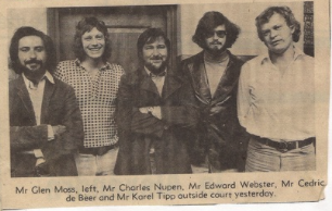 File:Five accused in the NUSAS Trial, 14 September 1976.png