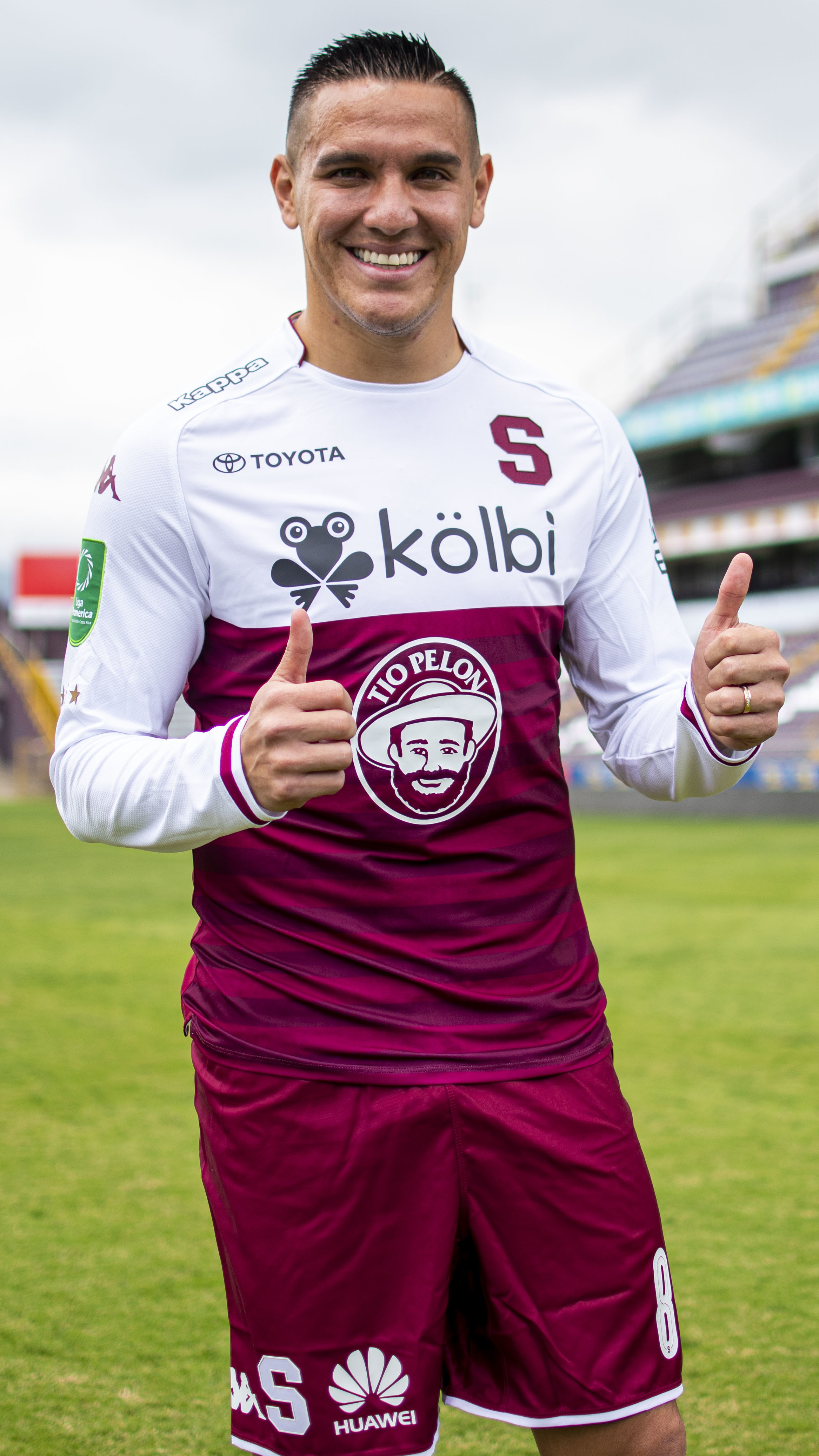 Guzmán with [[Deportivo Saprissa|Saprissa]] in 2020