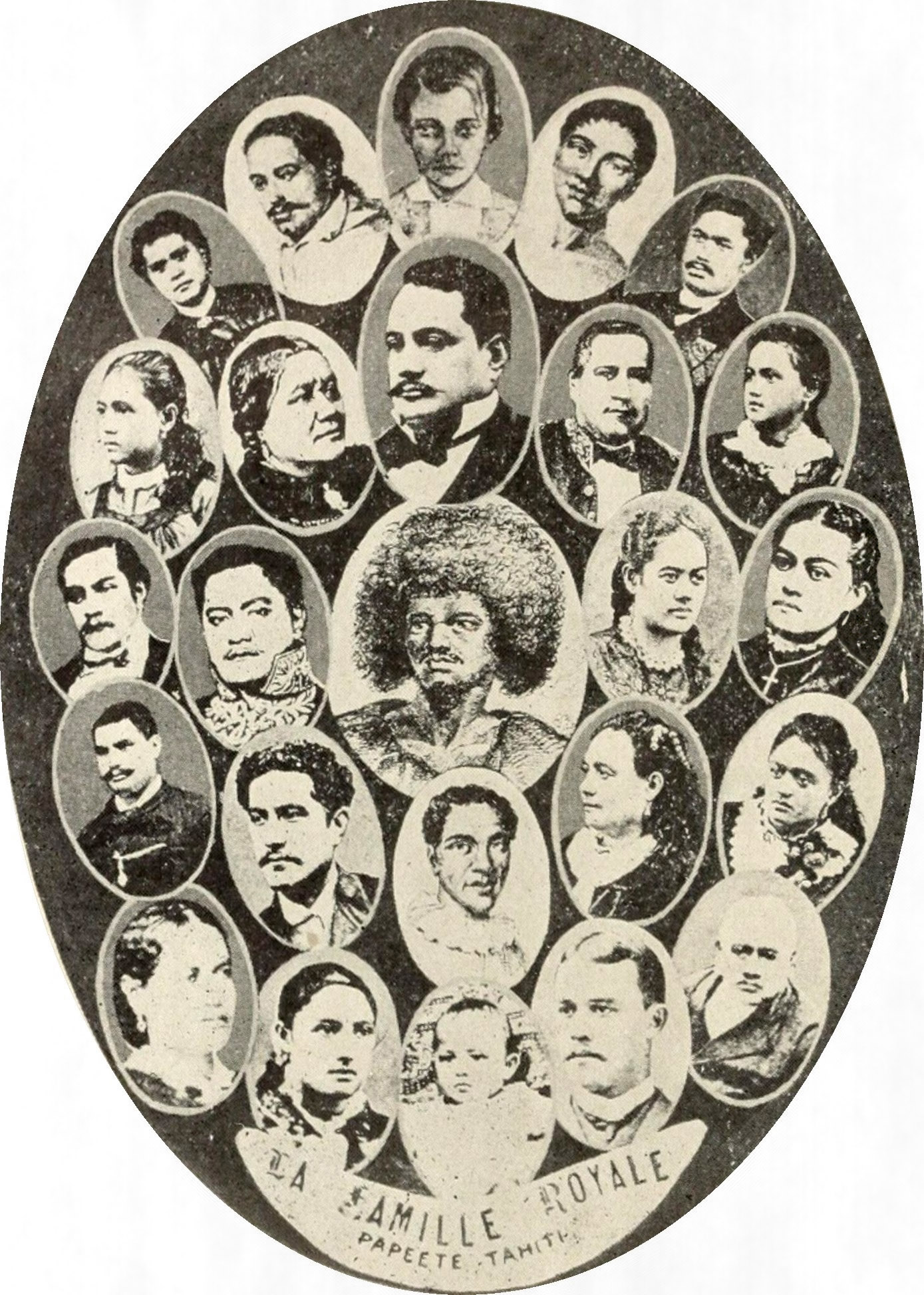 Une famille royale . La_Famille_Royale_de_Tahiti,_1906