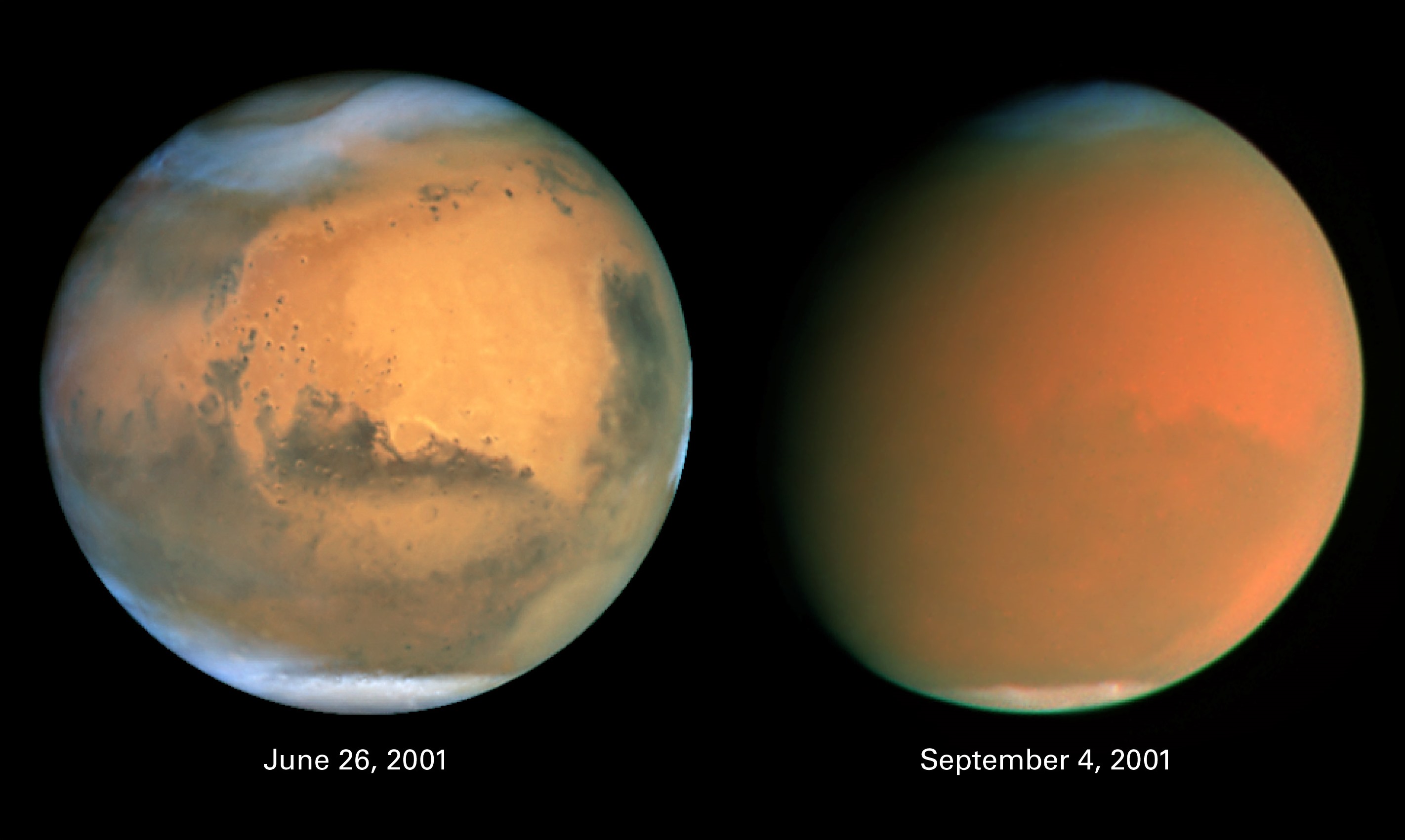 Tempête de poussières sur Mars — Wikipédia